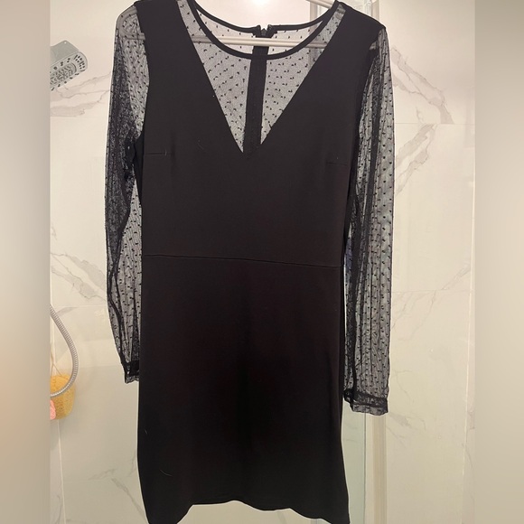 Dynamite Black Dress - Picture 2 of 10